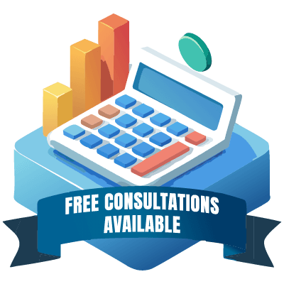 Free Consultations badge